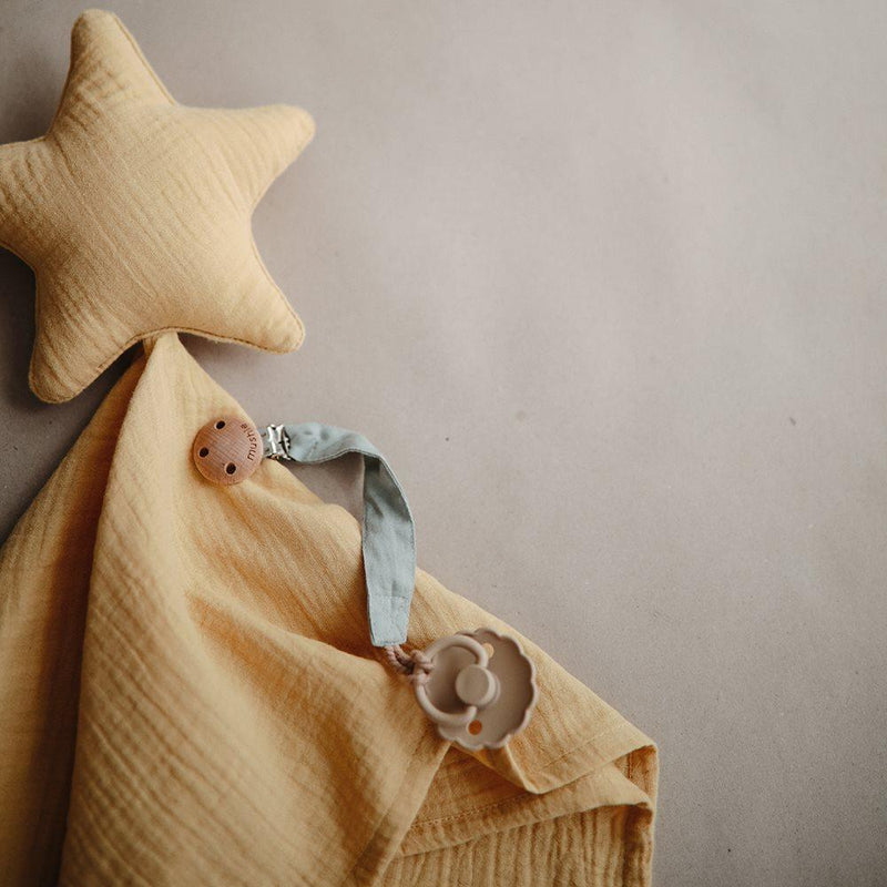 Lovey Blanket - Fall Yellow Star