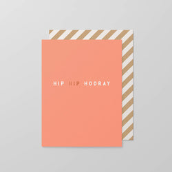 Hip Hip Hooray - Greeting Card