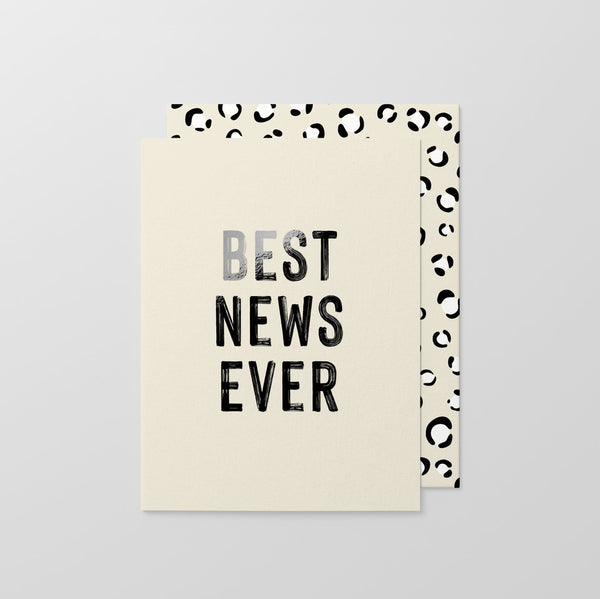 Best News Ever - Greeting Card