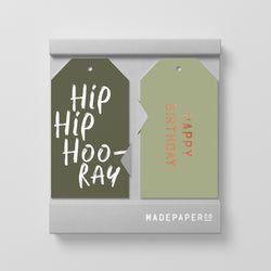 Hip Hip Hoo-ray - Gift Tags 10pk