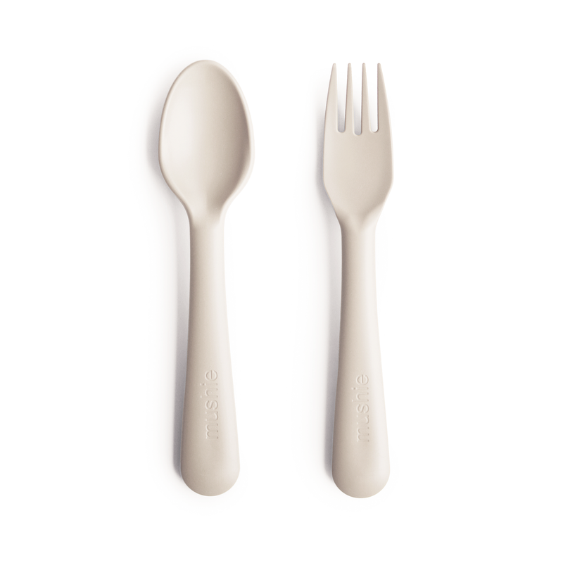 Fork & Spoon (Ivory)