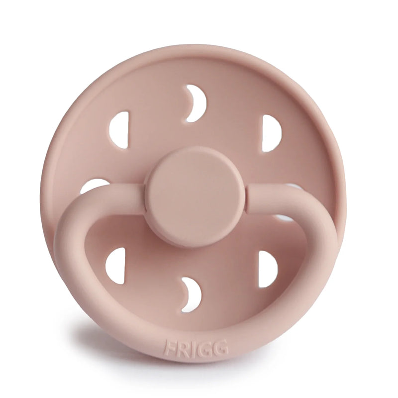 Moon Phase Blush Silicone Pacifier 2 Pack - 0-6 Months