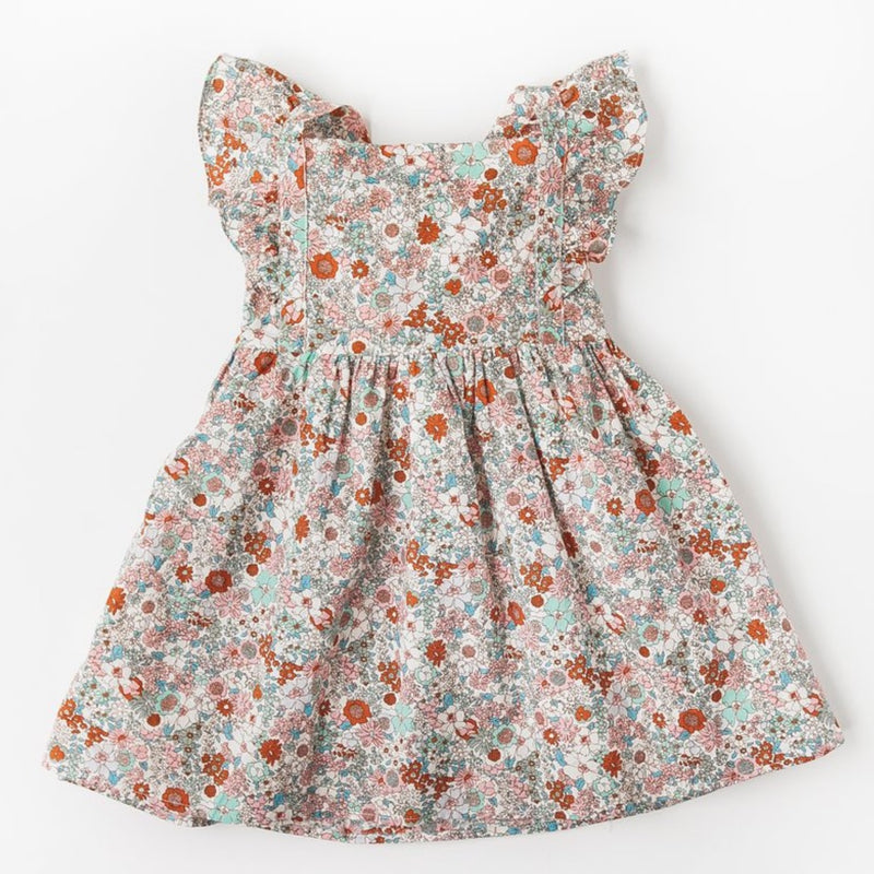 My Little Sunshine Cotton Dress - Floral Magic