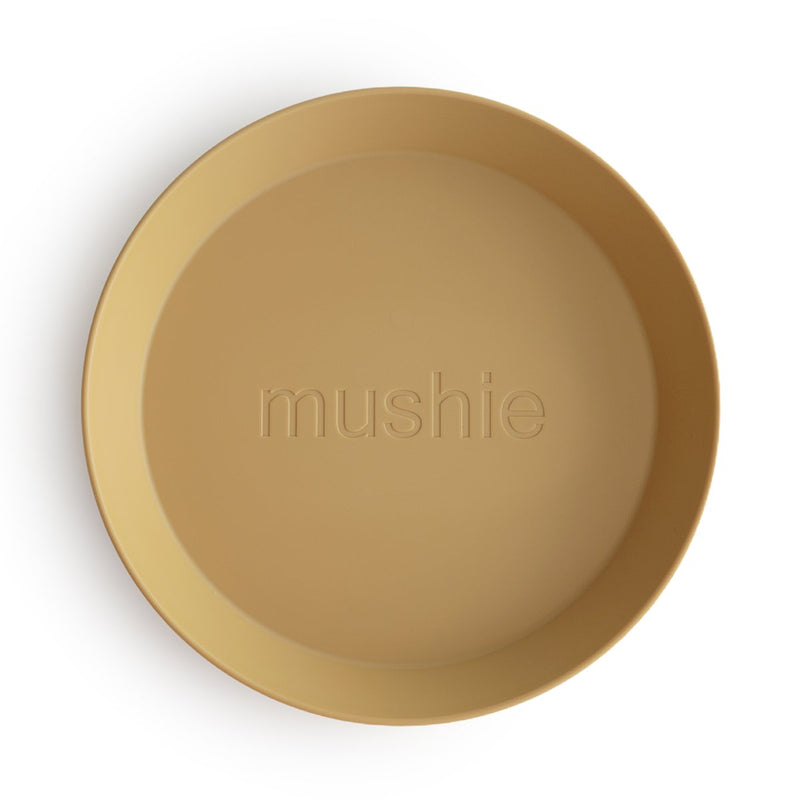 Round Plate (Mustard) - Set of 2