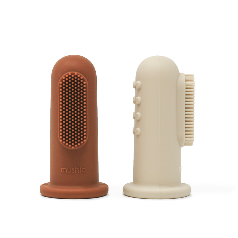 Finger Toothbrush - Clay/Shifting Sand