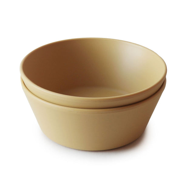 Round Bowl (Mustard) - Set of 2