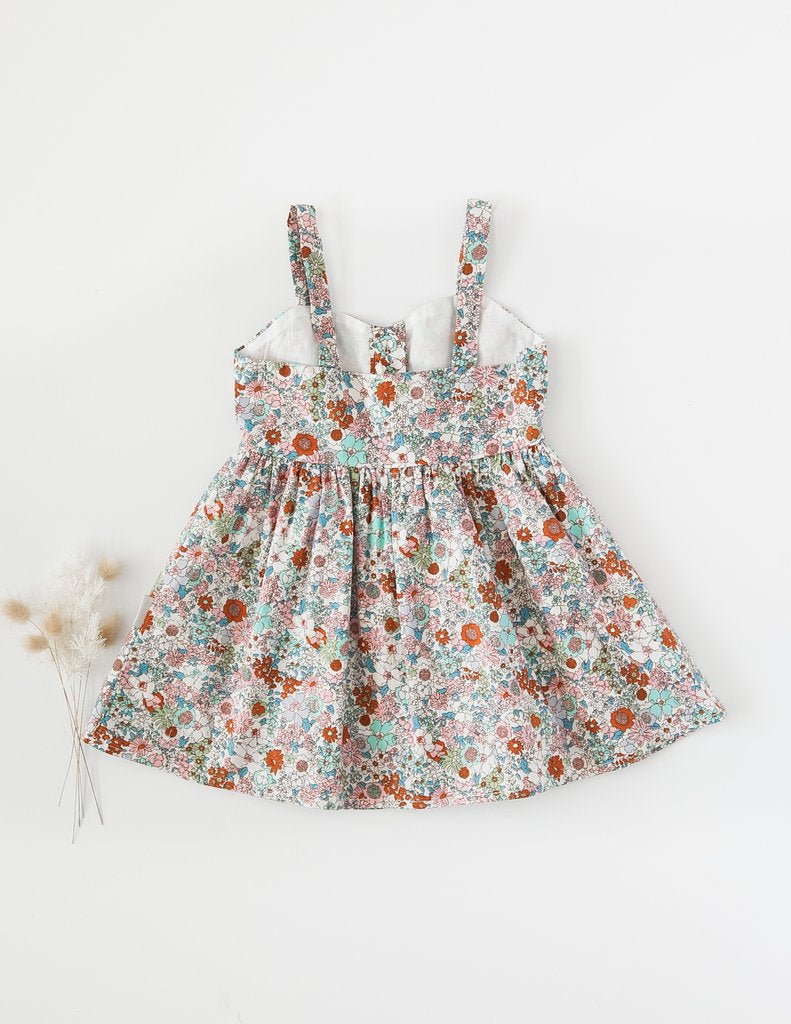 Isabelle Cotton Dress - Floral Magic