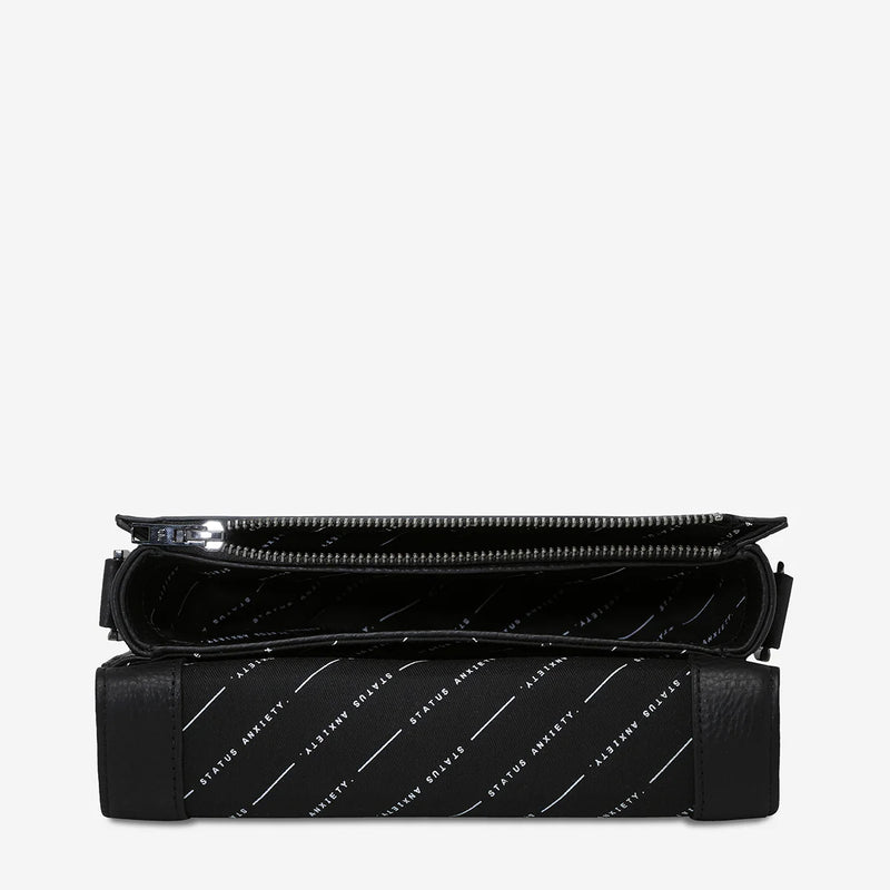 ALL NIGHTER WITH WEBBED STRAP - BLACK