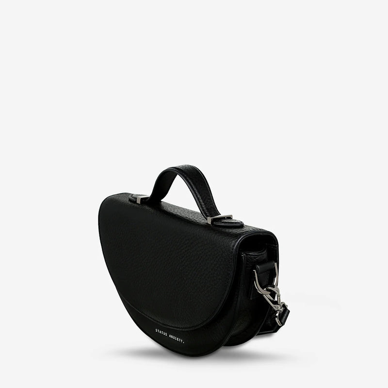 ALL NIGHTER WITH WEBBED STRAP - BLACK